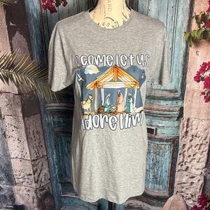 AF Apparels‎ Christmas Graphic T-Shirt NWOT , size small